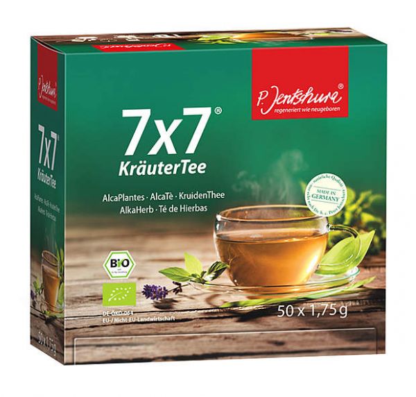 Jentschura 7x7 KräuterTee BIO 50Btl.