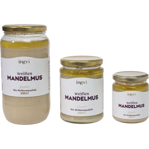 Bio Mandelmus weiss, roh