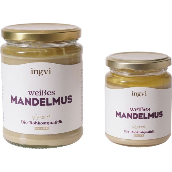 Bio Mandelmus weiss, roh