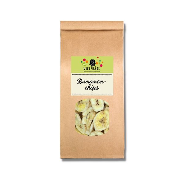 Bananenchips geröstet & gesüßt BIO 500g