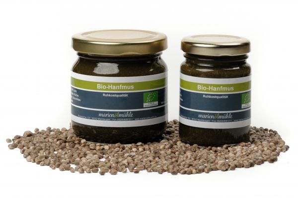 Hanfmus in Rohkostqualität BIO