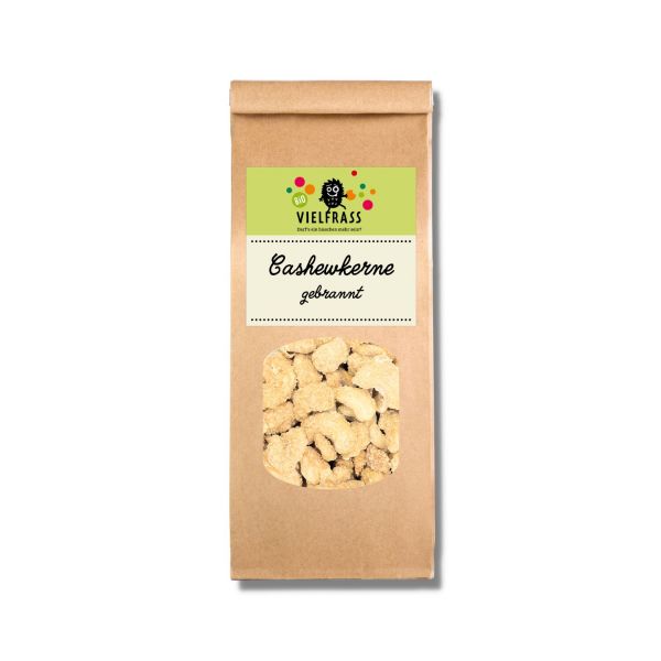 Gebrannte Cashewkerne BIO 400g