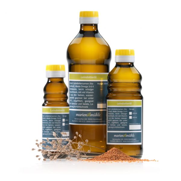 Leindotteröl in Rohkostqualität BIO