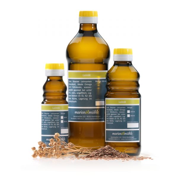 Leinöl in Rohkostqualität BIO